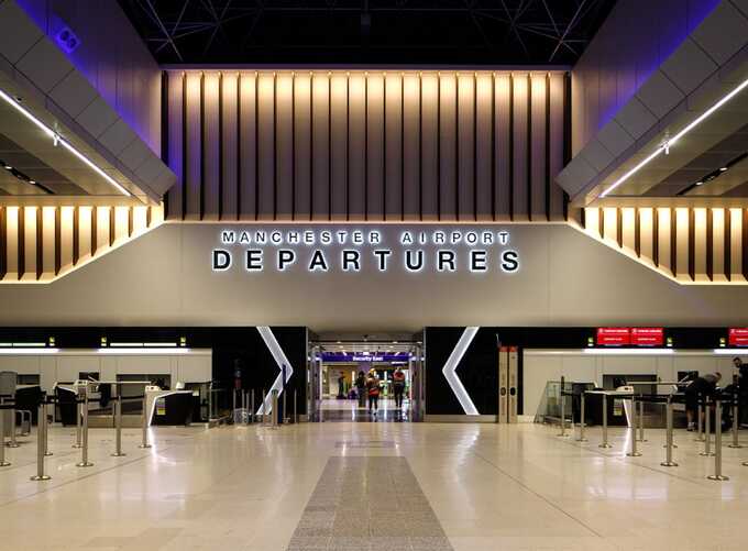 Cabin crew arrested at Manchester airport after failing breath test