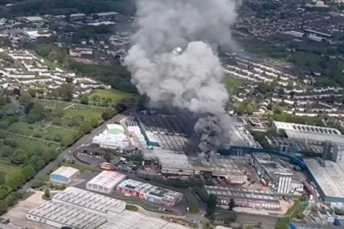 Fire engulfs Warburton’s factory in Burnley, staff evacuated safely