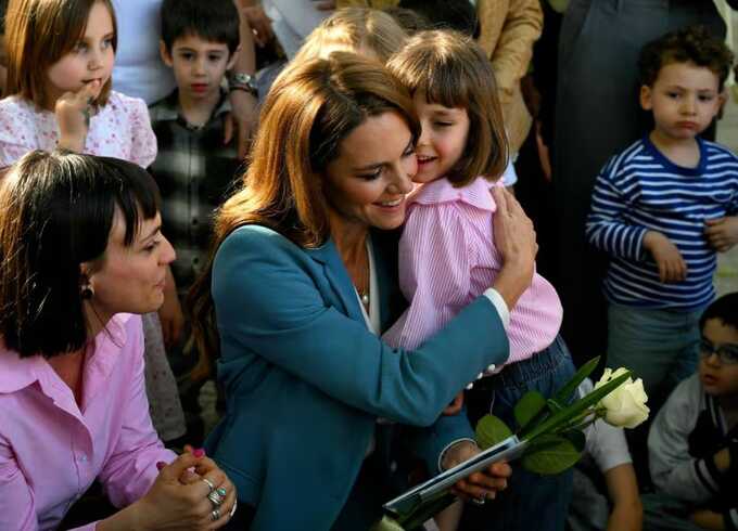 Princess of Wales wins hearts in Italy as teachers cry after school visit