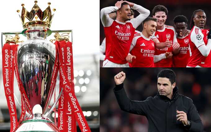 Title race over as Arsenal crowned champions after City fail at Bournemouth