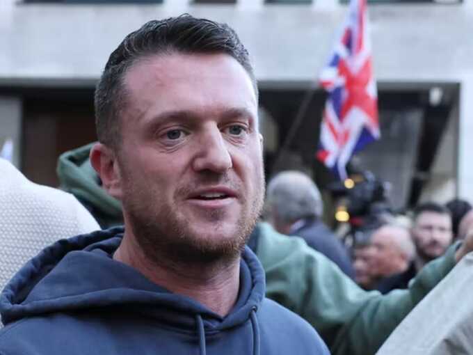 Tommy Robinson joins protest over police treatment of murdered student Henry Nowak