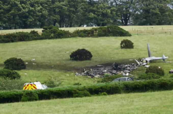 Three Royal Navy personnel die after helicopter crashes during training exercise in Devon