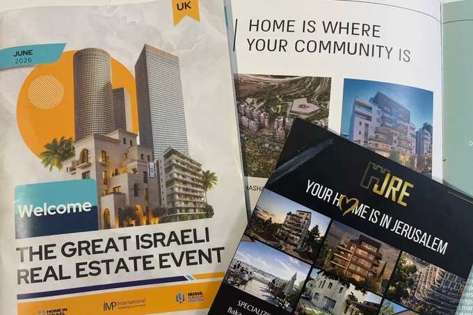 Illegal settlement homes advertised at London Israeli property event despite UK pressure