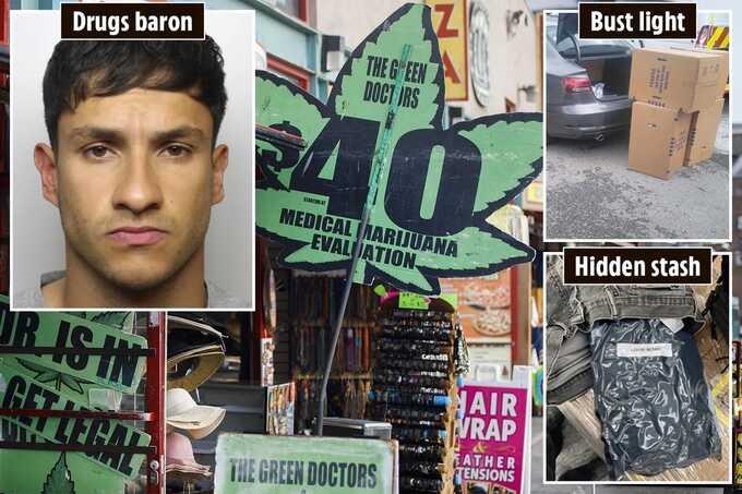 Drug kingpin’s cracked Audi taillight helped expose £19m Cali-weed smuggling empire