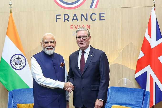 Hot mic catches Starmer and Modi saying they resolved UK-India trade dispute