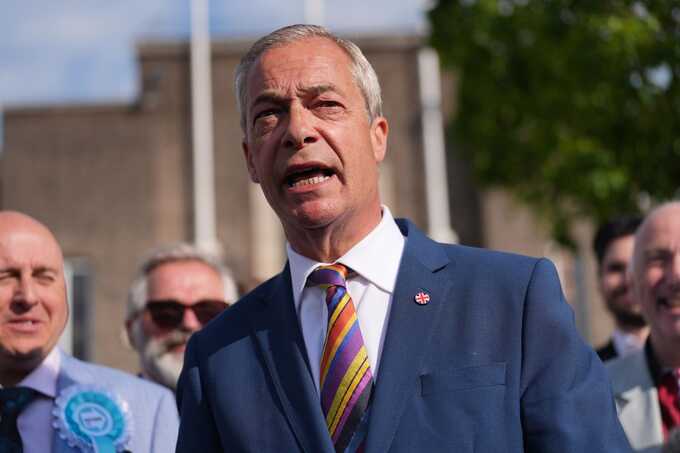Farage says £5m crypto gift is “none of your business” amid probe