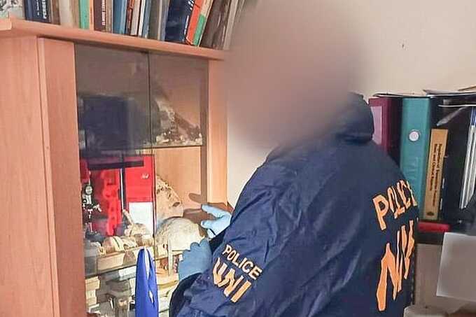 Budapest cannibal kept human skin face and bones in “trophy lair”, police say