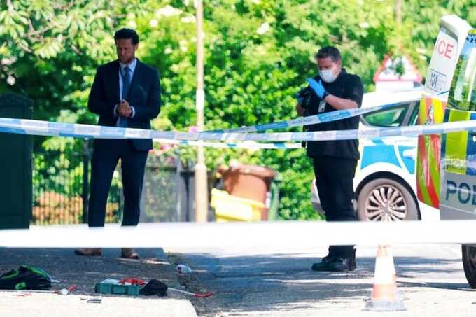 Edinburgh street "covered in blood" after suspected crossbow attack leaves man injured