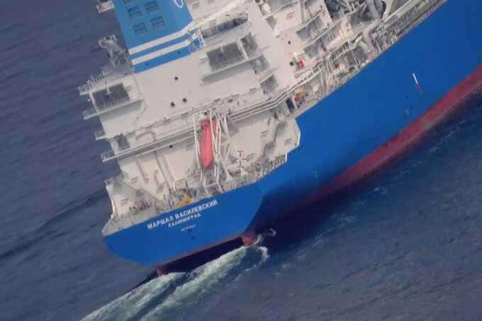 Kremlin mounted heavy machine guns on Gazprom tanker supplying Kaliningrad