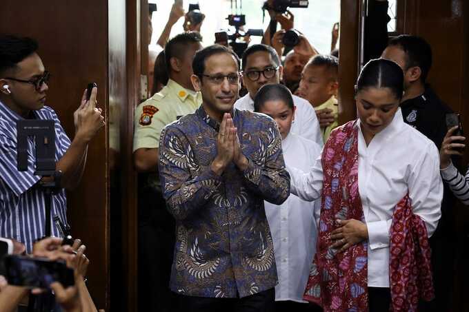 Indonesian court convicts ex-minister Nadiem Makarim over $125 million school laptop scandal