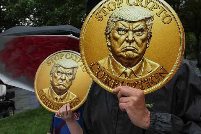 Nearly 1 million Trump crypto buyers lose $3.8bn while he pockets $1.4bn