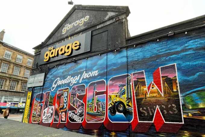 Glasgow’s iconic Garage nightclub goes up for sale after three decades