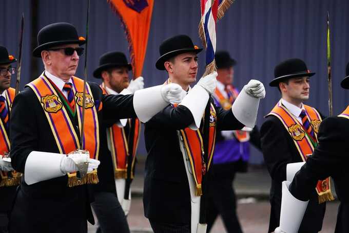 Tens of thousands set to march as Northern Ireland marks the Twelfth