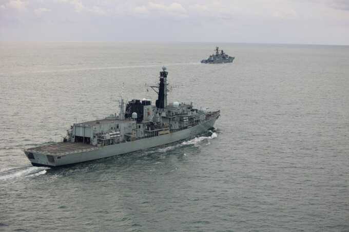 Russian warship holds live-fire drill off Plymouth as Royal Navy monitors operation
