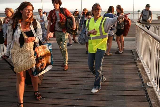 More than 60,000 evacuated as uncontrolled wildfires spread across south-west France