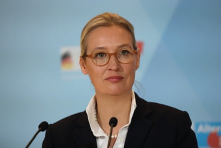 Alice Weidel of the Alternative for Germany (AfD) political party speaks at the Bundestag on 16 December 2024 in Berlin. dqxikeidqkikdinv
