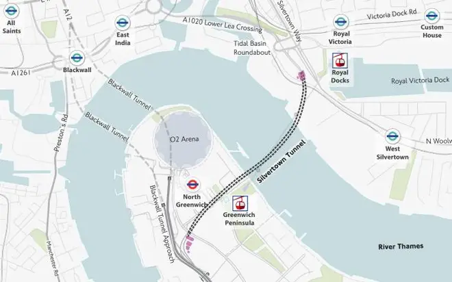 Silvertown Tunnel - route proposal dqxikeidqkikdinv