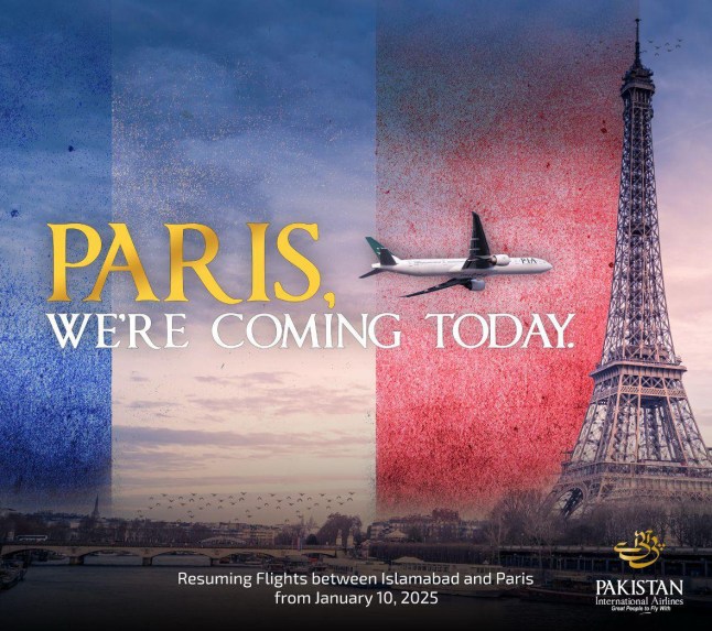 Pakistan International Airlines PARIS dqxikeidqkikdinv