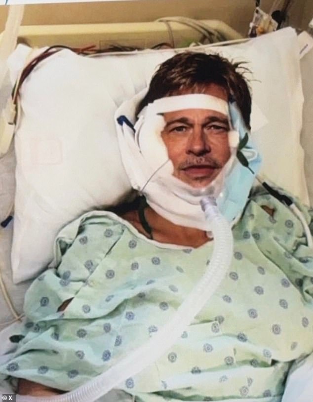 Soon after he began sending badly generated images apparently from a hospital bed