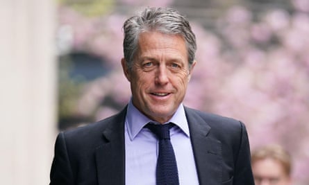 Hugh Grant accepted a settlement after finding out he could be liable for &pound;10m costs. dqxikeidqkikdinv