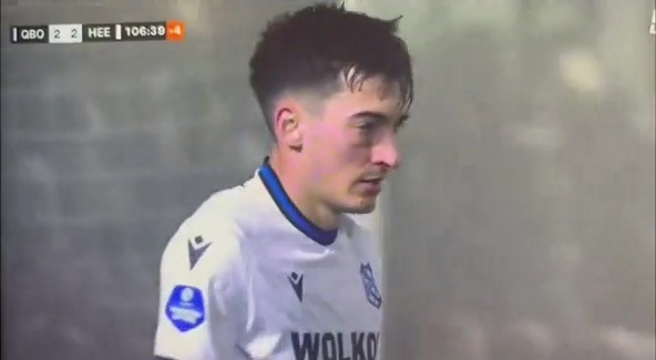 Soccer player Ion Nicolaescu of SC Heerenveen looking disappointed after a match. dqxikeidqkikdinv