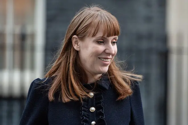 London, England, UK. 6th Feb, 2025. UK Deputy Prime Minister Angela Rayner seen in Downing Street. (Credit Image: &copy; Thomas Krych/ZUMA Press Wire) EDITORIAL USAGE ONLY! Not for Commercial USAGE!