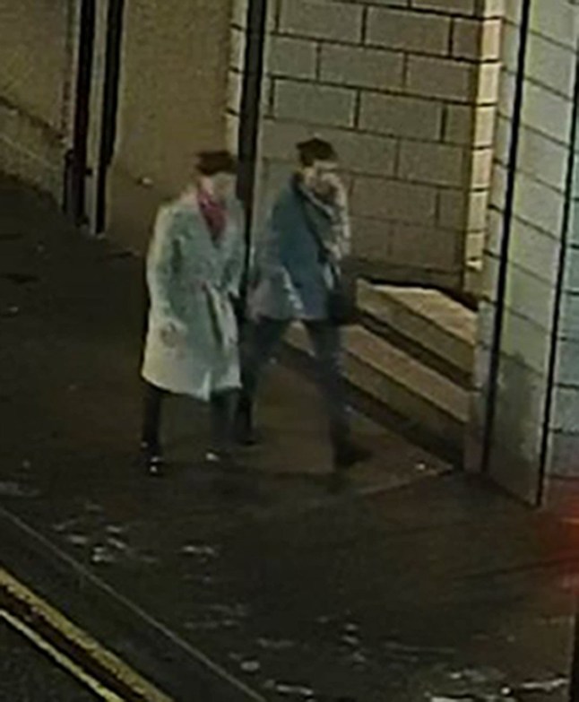 Undated handout CCTV image issued by Police Scotland of sisters Eliza and Henrietta Huszti who were last seen on CCTV in Market Street after leaving their home in Aberdeen city centre on Tuesday at around 2.12am. The sisters, aged 32, had crossed the Victoria Bridge to the Torry district of the city, and turned right onto a footpath next to the River Dee - heading in the direction of Aberdeen Boat Club. Specialist search teams and police dogs have been despatched to trace them. Issue date: Thursday January 9, 2025. PA Photo. See PA story SCOTLAND Sisters. Photo credit should read: Police Scotland/PA Wire NOTE TO EDITORS: This handout photo may only be used in for editorial reporting purposes for the contemporaneous illustration of events, things or the people in the image or facts mentioned in the caption. Reuse of the picture may require further permission from the copyright holder. dqxikeidqkikdinv