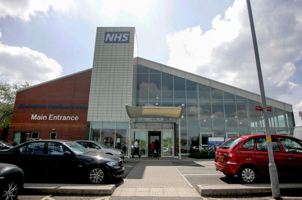 GV of Heartlands Hospital, Birmingham, West Midlands dqxikeidqkikdinv