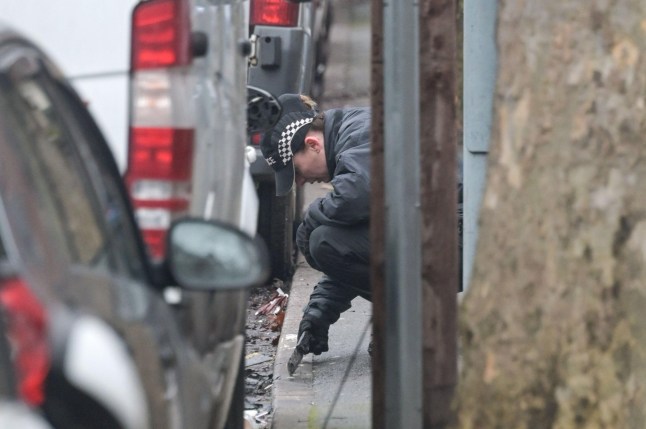 Alamy Live News. 2SRGE8X Pretoria Road, Birmingham 16th February 2025: West Midlands Police have recovered 2 knives after a 16-year-old-bot was stabbed on Pretoria Road in the Bordesley Green area of Birmingham. Officers descended onto the terraced street at around 3.30pm on Saturday 15 Feb. Later that evening, a large group swarmed Heartlands Hospital where the boy had been taken and police responded in numbers. On Sunday, a search by officers uncovered two knives discarded in drains. West Midlands Police Statement: ?We are investigating after a teenager was stabbed in Bordesley Green, Birmingham yesterday (Saturday) This is an Alamy Live News image and may not be part of your current Alamy deal . If you are unsure, please contact our sales team to check. dqxikeidqkikdinv