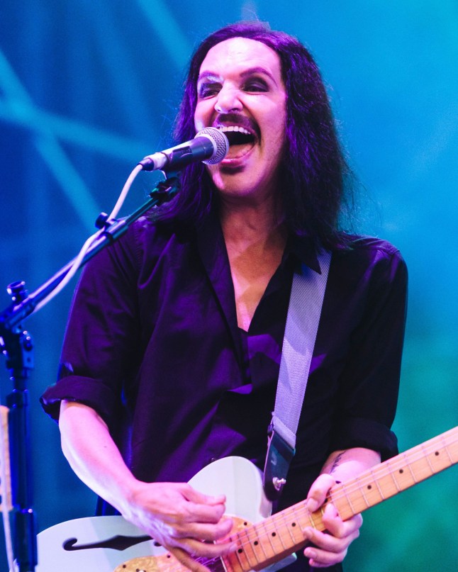 Mandatory Credit: Photo by Mairo Cinquetti/NurPhoto/REX/Shutterstock (14567603w) Brian Molko of Placebo is performing live in concert at Rugby Sound Festival near Milano, Italy, on July 01, 2024 Placebo In Concert, Milano, Italy - 01 Jul 2024 dqxikeidqkikdinv
